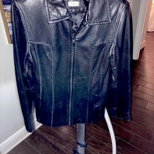 Leather jacket Charolette russe